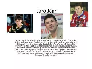 Jaro Jágr