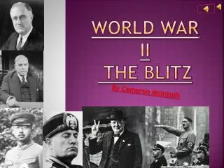 World War II The Blitz