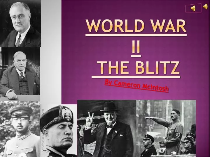 world war ii the blitz