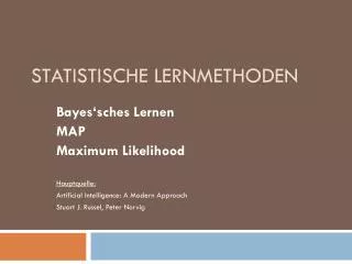 statistische lernmethoden
