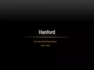 Hanford