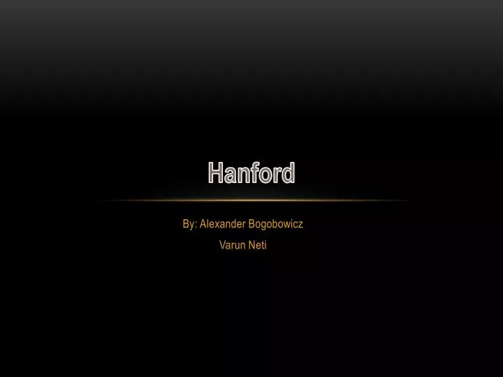 hanford