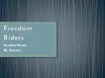 Freedom Riders - slide 1