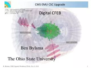 CMS EMU CSC Upgrade Digital CFEB