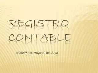 n mero 13 mayo 10 de 2010