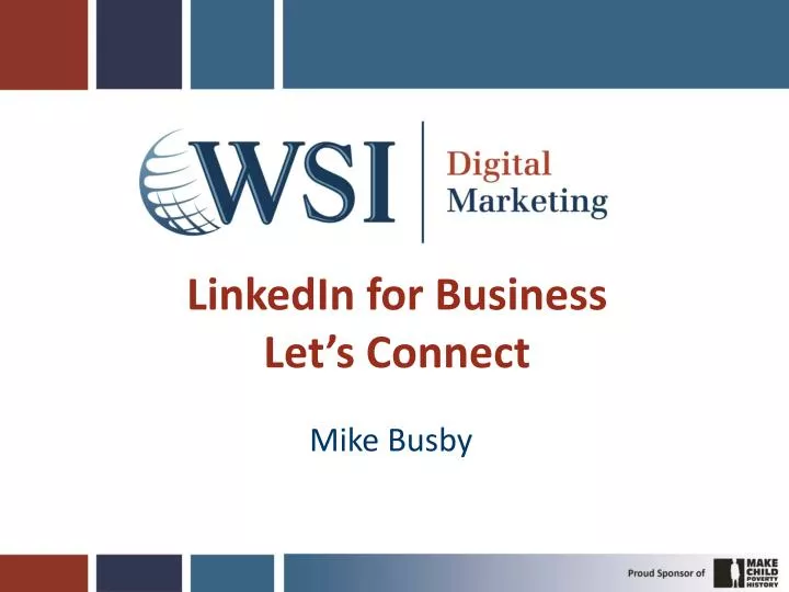 linkedin for business let s connect