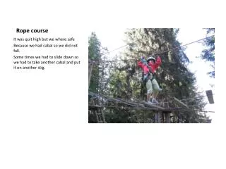 Rope course