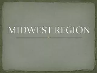 midwest region