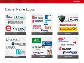 Cachet Name Logos