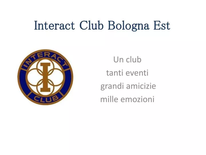 interact club bologna est
