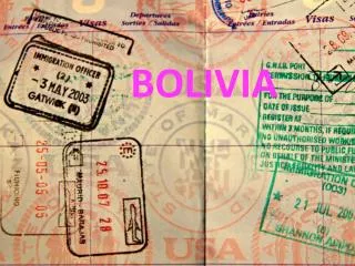 bolivia