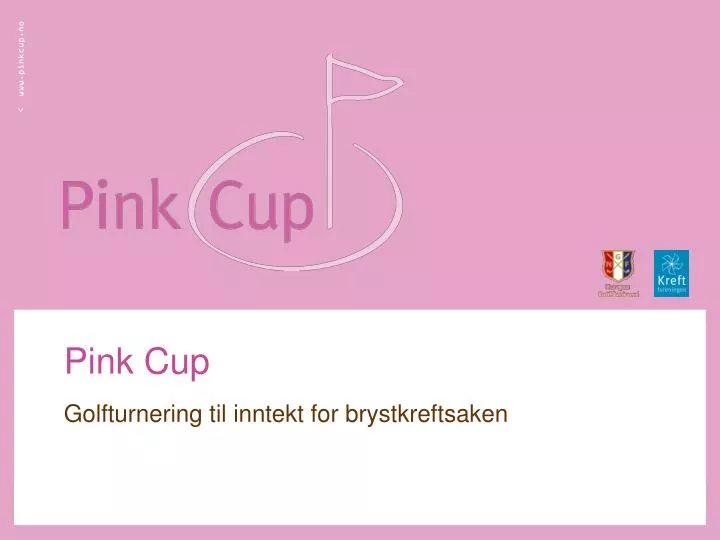 pink cup