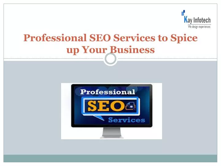professional seo services to spice up your business