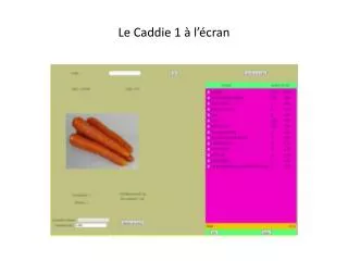 le caddie 1 l cran