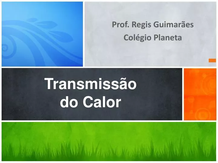 transmiss o do calor