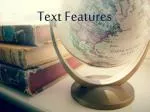 Text Features - slide 1