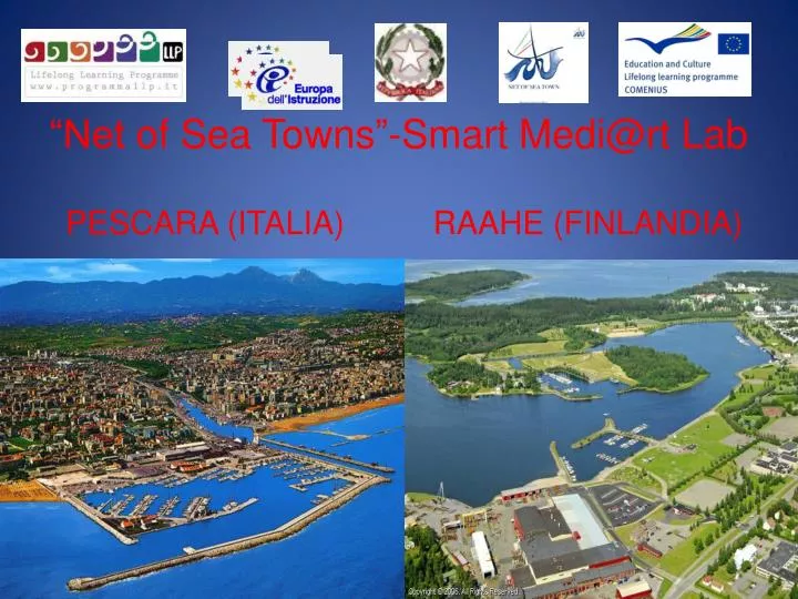 net of sea towns smart medi@rt lab pescara italia raahe finlandia