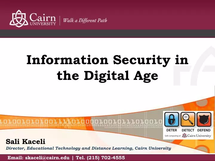 information security in the digital a ge