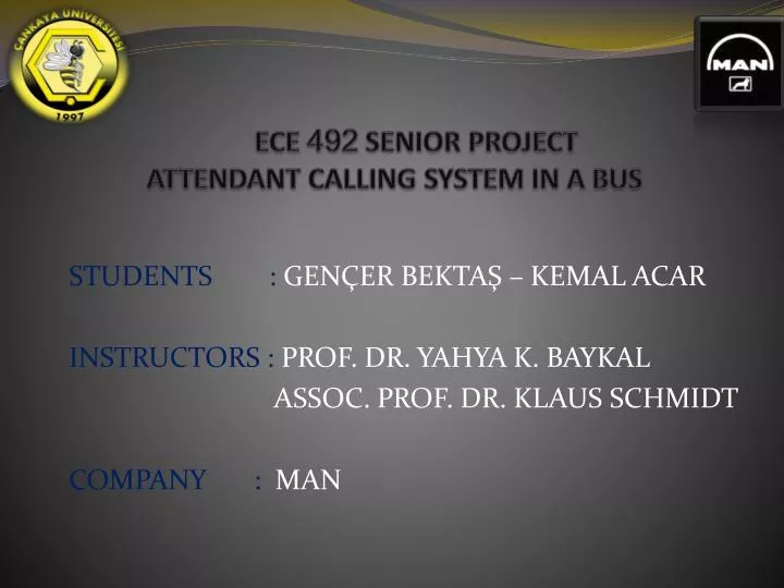 ece 492 senior project attendant calling system in a bus