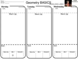 Geometry BASICS