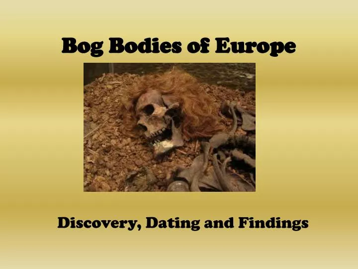 bog bodies of europe