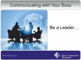 Communicating with Your Boss