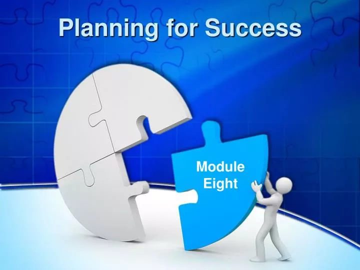 planning for success