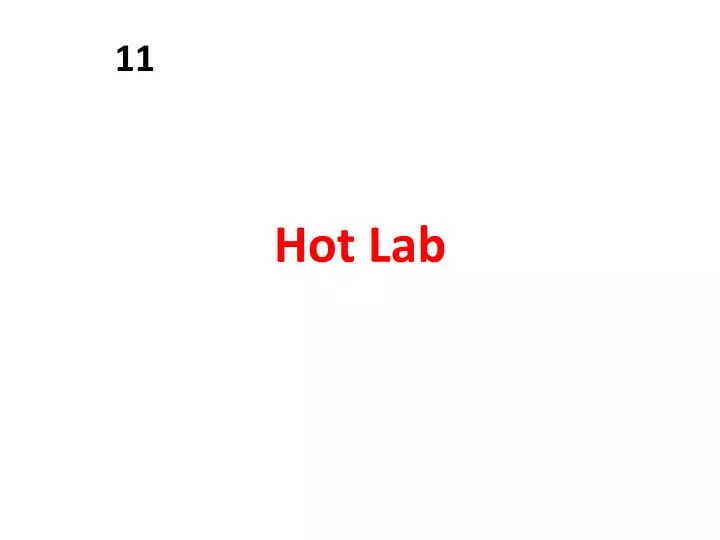 hot lab