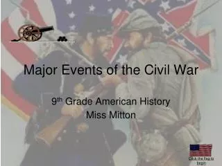 Major Events of the Civil War