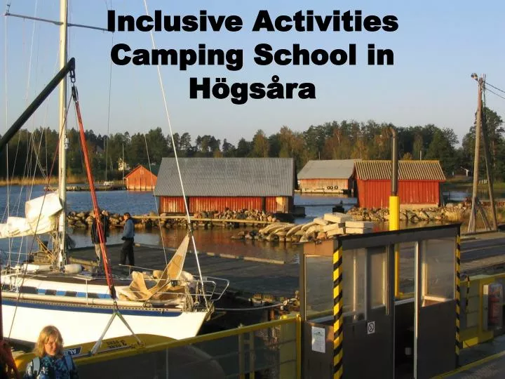 inclusive activities camping school in h gs ra