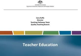 Teacher Education