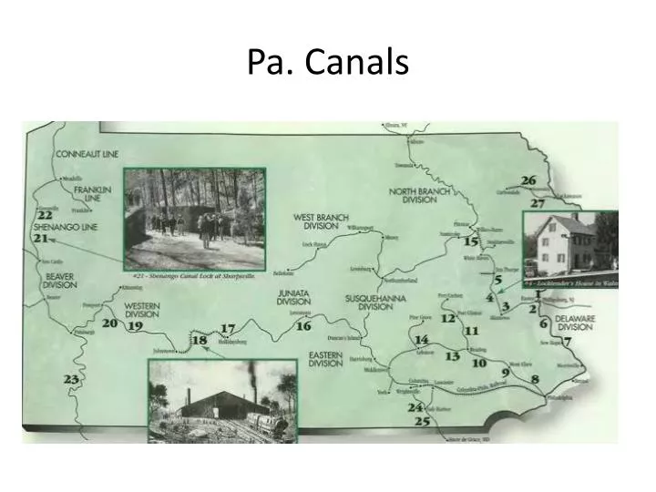 pa canals