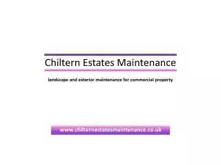 Chiltern Estates Maintenance