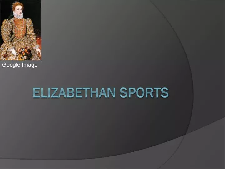 elizabethan sports