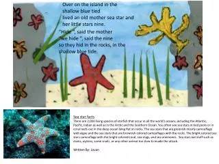 Sea star facts