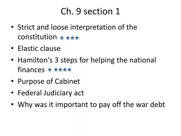 ch 9 section 1