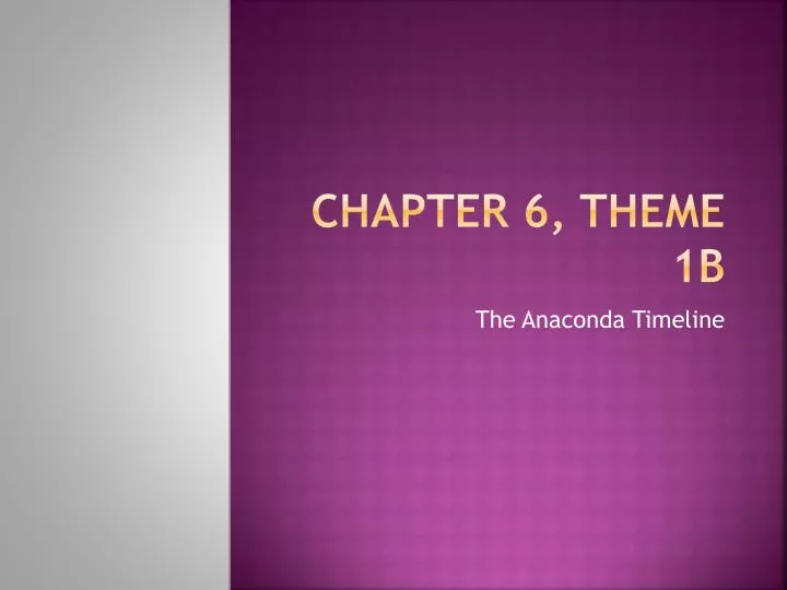 chapter 6 theme 1b