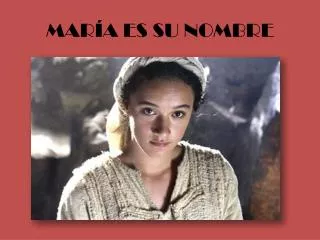 mar a es su nombre