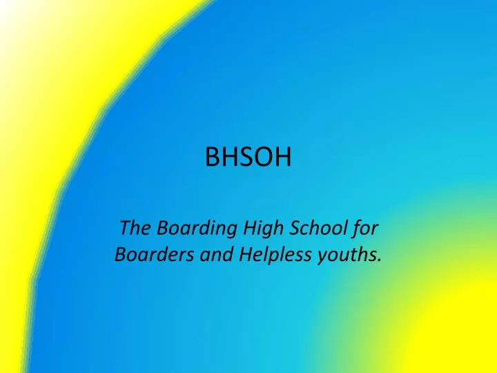 bhsoh