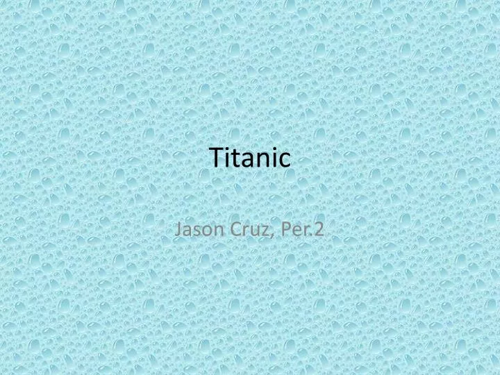 titanic