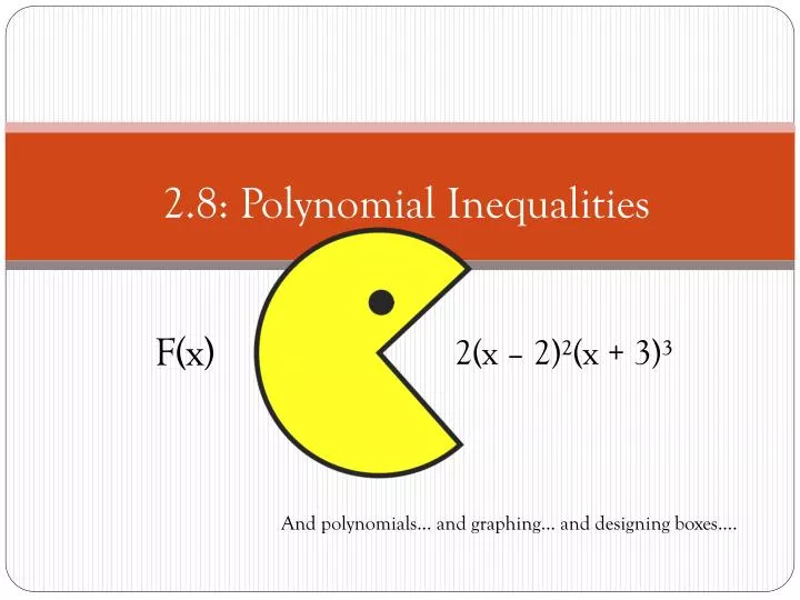 2 8 polynomial inequalities