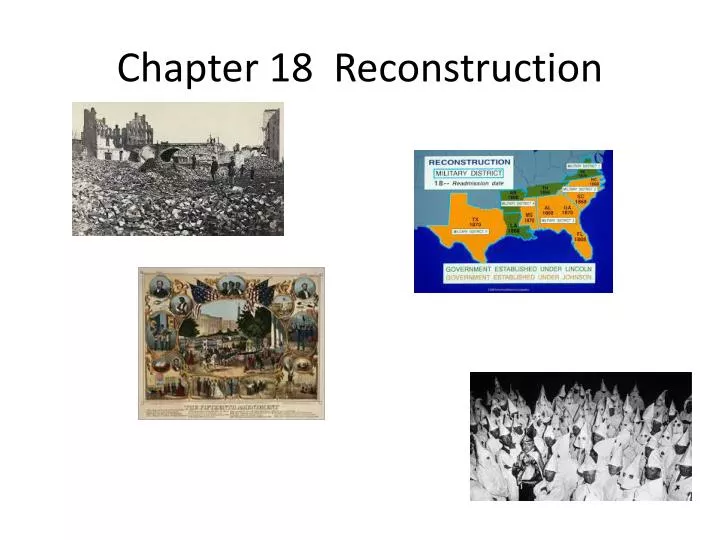 chapter 18 reconstruction