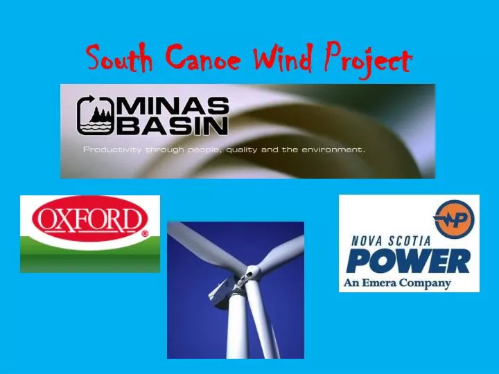 south canoe wind project