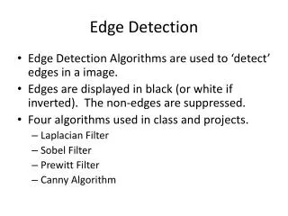 Edge Detection