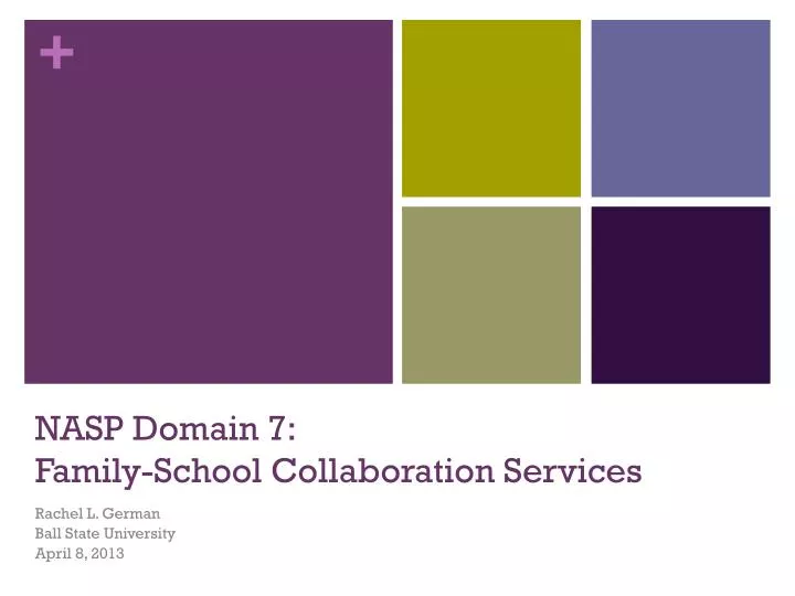 nasp domain 7 family school collaboration services