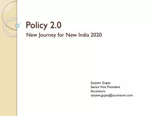 Policy 2.0