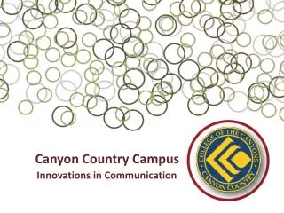 Canyon Country Campus