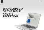 Encyclopedia of the Bible and its Reception: A Comprehensive Reference Work - slide 1
