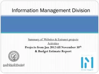 Information Management Division