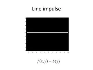 Line impulse